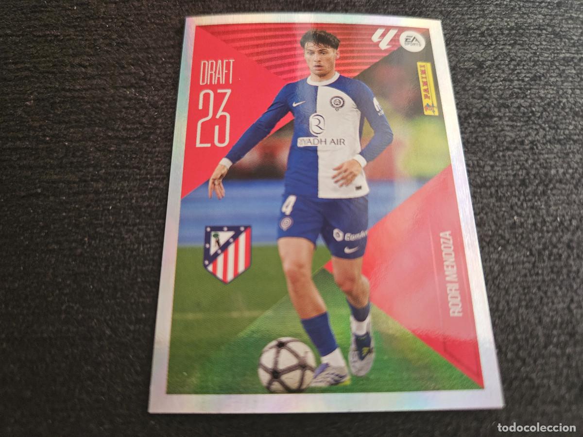 Cromos de f&uacute;tbol: LIGA ESTE 2026 2027 26 27 RODRI MENDOZA AT. MADRID DRAFT 23 N&ordm; 21