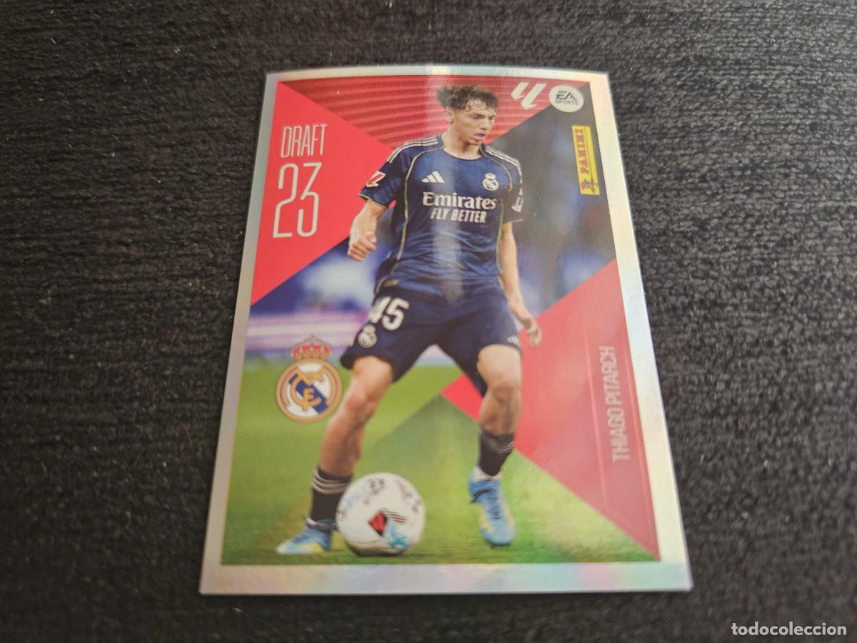 Cromos de f&uacute;tbol: LIGA ESTE 2026 2027 26 27 THIAGO PITARCH REAL MADRID DRAFT 23 N&ordm; 22