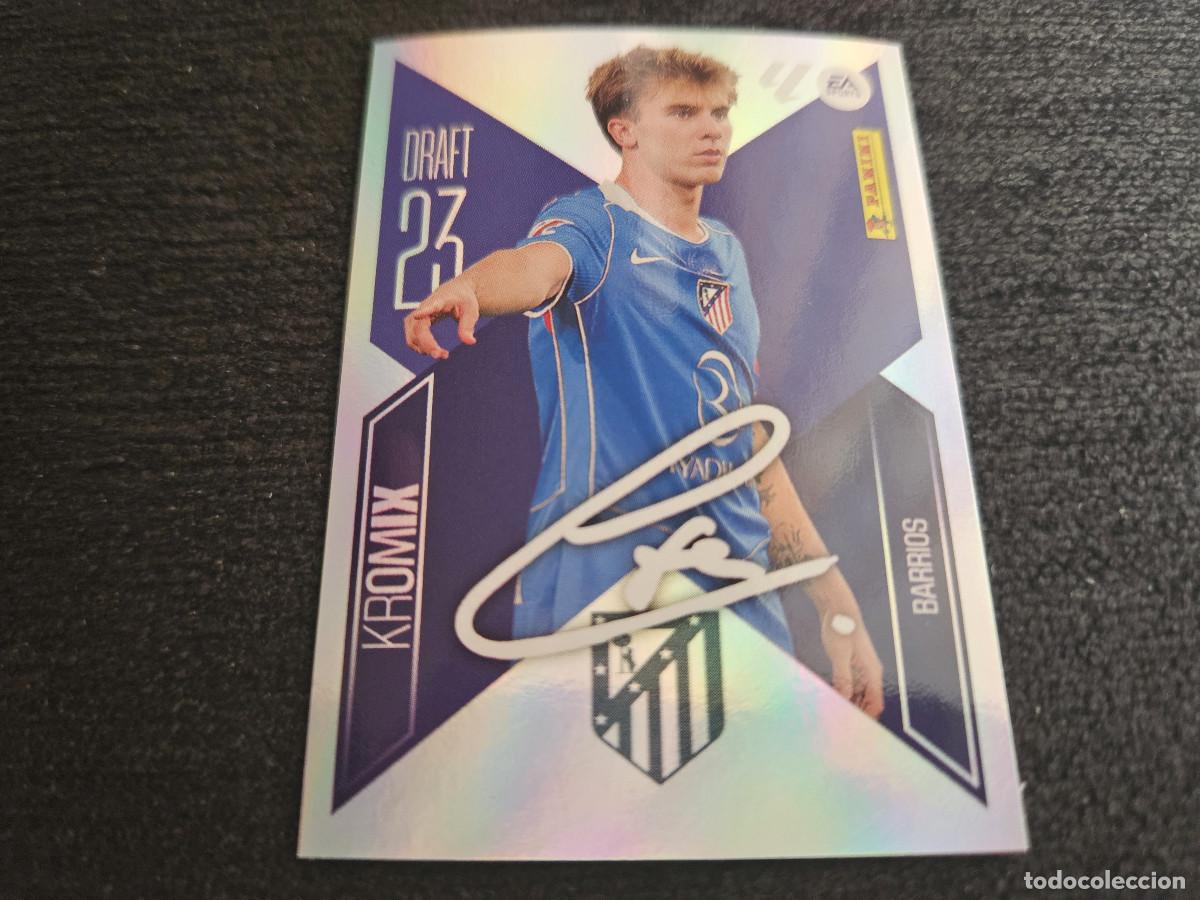 Cromos de f&uacute;tbol: LIGA ESTE 2026 2027 26 27 BARRIOS AT. MADRID DRAFT KROMIX 23 N&ordm; 3
