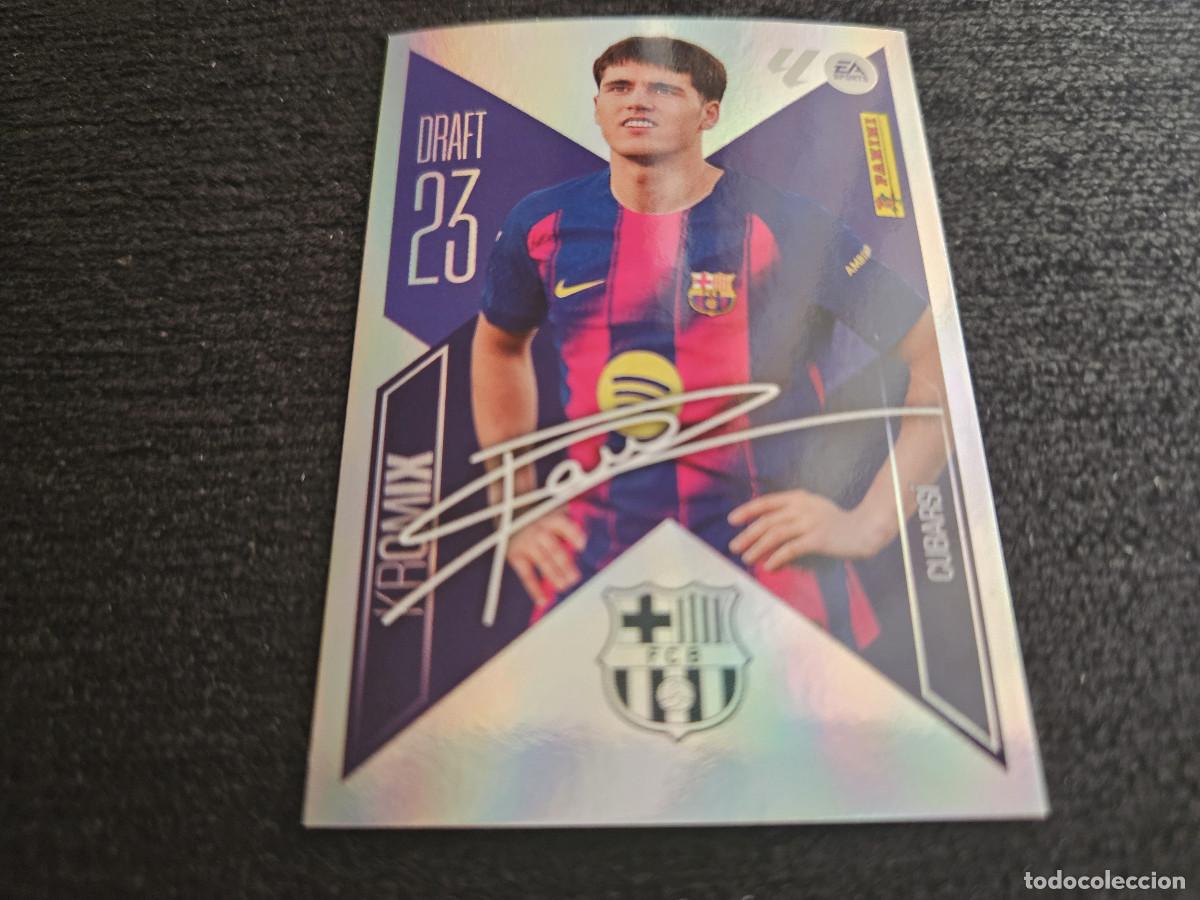 Cromos de f&uacute;tbol: LIGA ESTE 2026 2027 26 27 CUBARS&Iacute; BARCELONA DRAFT KROMIX 23 N&ordm; 6