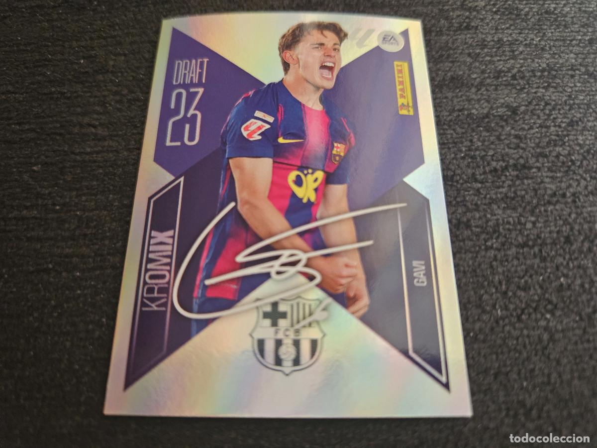 Cromos de f&uacute;tbol: LIGA ESTE 2026 2027 26 27 GAVI BARCELONA DRAFT KROMIX 23 N&ordm; 8