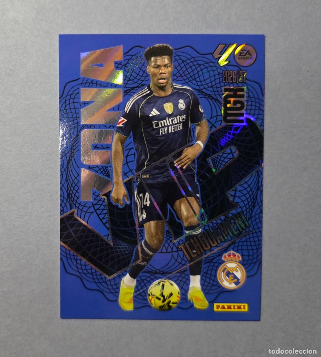 Cromos de f&uacute;tbol: 405 TCHOUAM&Eacute;NI (ZONA VIP) - REAL MADRID - MEGACRACKS 2026-27 - MGK 26/27 (NUEVO)