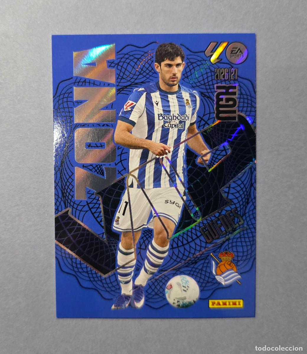 Fu&szlig;ball-Sticker: 395 GUEDES (ZONA VIP) - REAL SOCIEDAD - MEGACRACKS 2026-27 - MGK 26/27 (NUEVO)