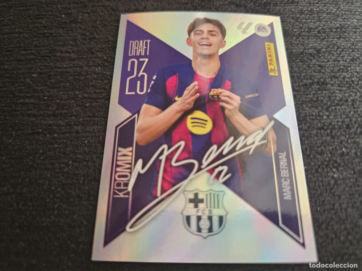 Fu&szlig;ball-Sticker: LIGA ESTE 2026 2027 26 27 MARC BERNAL BARCELONA DRAFT KROMIX 23 N&ordm; 15