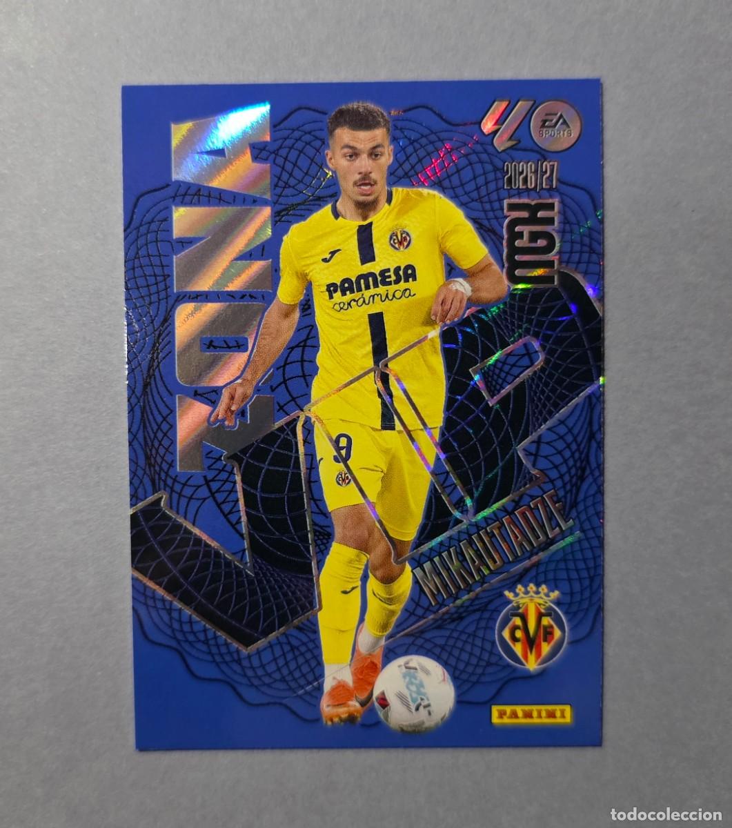 Fu&szlig;ball-Sticker: 402 MIKAUTADZE (ZONA VIP) - VILLARREAL - MEGACRACKS 2026-27 - MGK 26/27 (NUEVO)