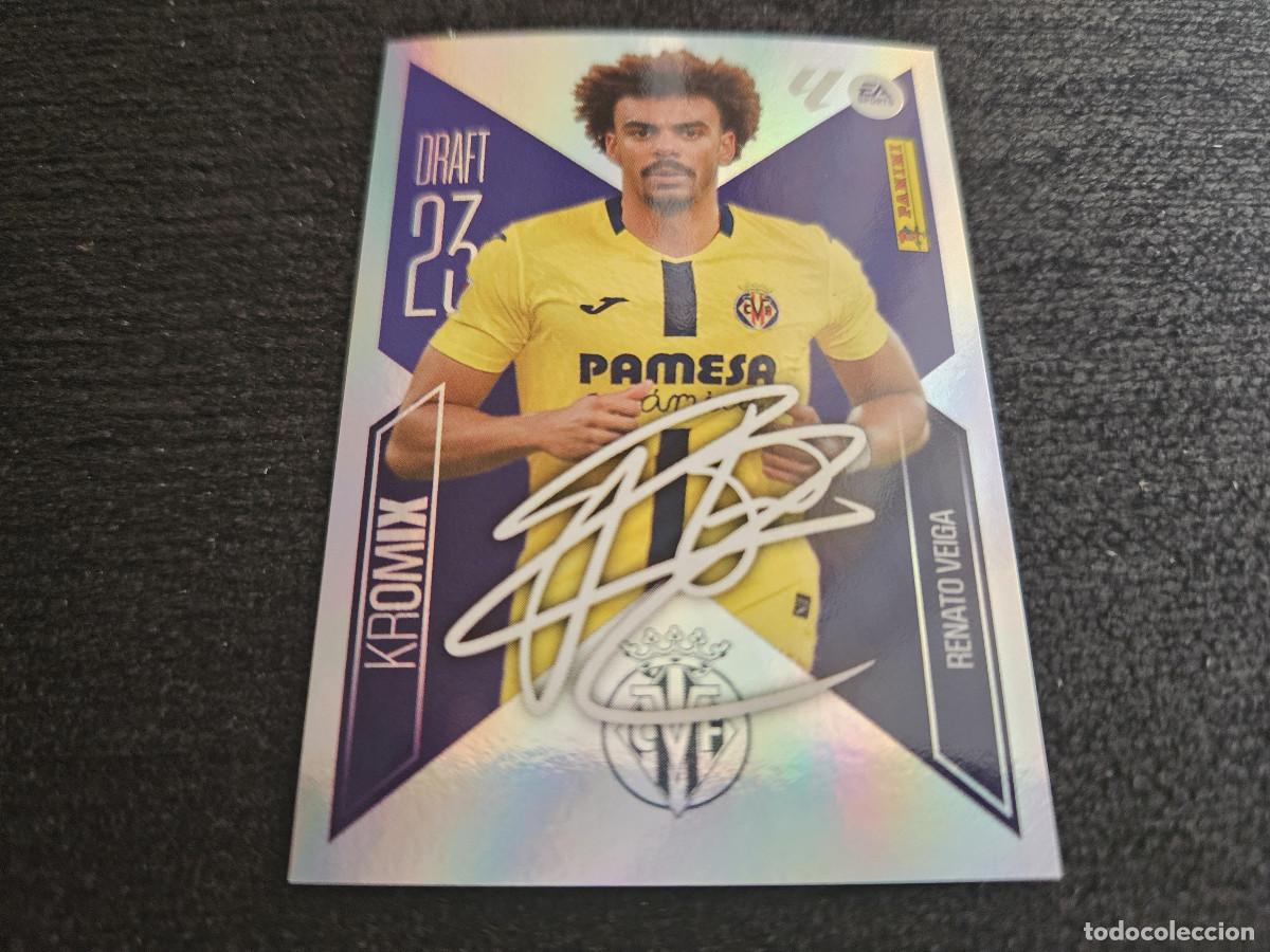 Cromos de f&uacute;tbol: LIGA ESTE 2026 2027 26 27 RENATO VEIGA VILLARREAL DRAFT KROMIX 23 N&ordm; 20