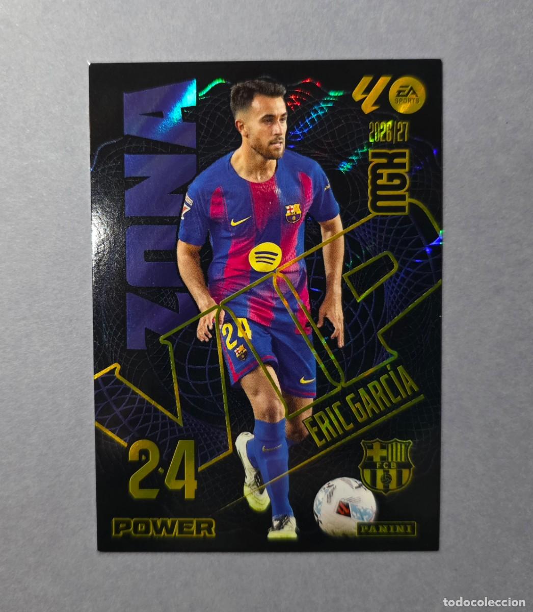 Cromos de f&uacute;tbol: 393P ERIC GARC&Iacute;A (ZONA VIP POWER) - BARCELONA - MEGACRACKS 2026-27 - MGK 26/27 (NUEVO)