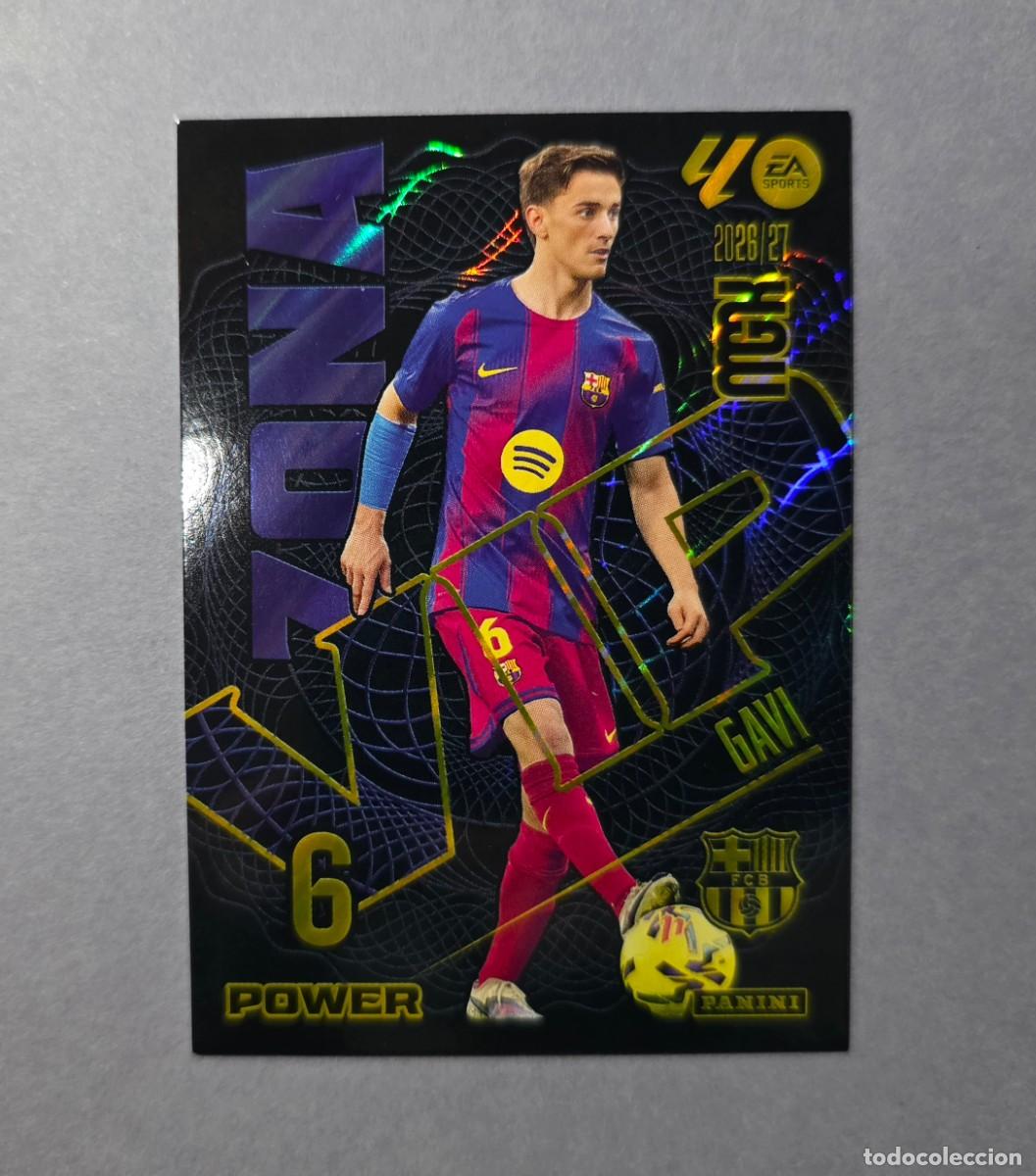 Cromos de f&uacute;tbol: 394P GAVI (ZONA VIP POWER) - BARCELONA - MEGACRACKS 2026-27 - MGK 26/27 (NUEVO)