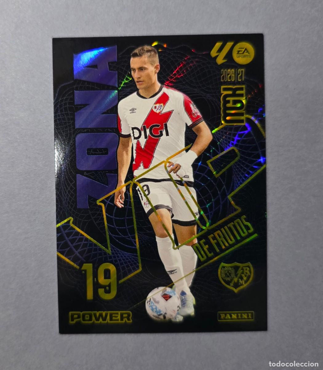 Cromos de f&uacute;tbol: 392P DE FRUTOS (ZONA VIP POWER) - RAYO VALLECANO - MEGACRACKS 2026-27 - MGK 26/27 (NUEVO)