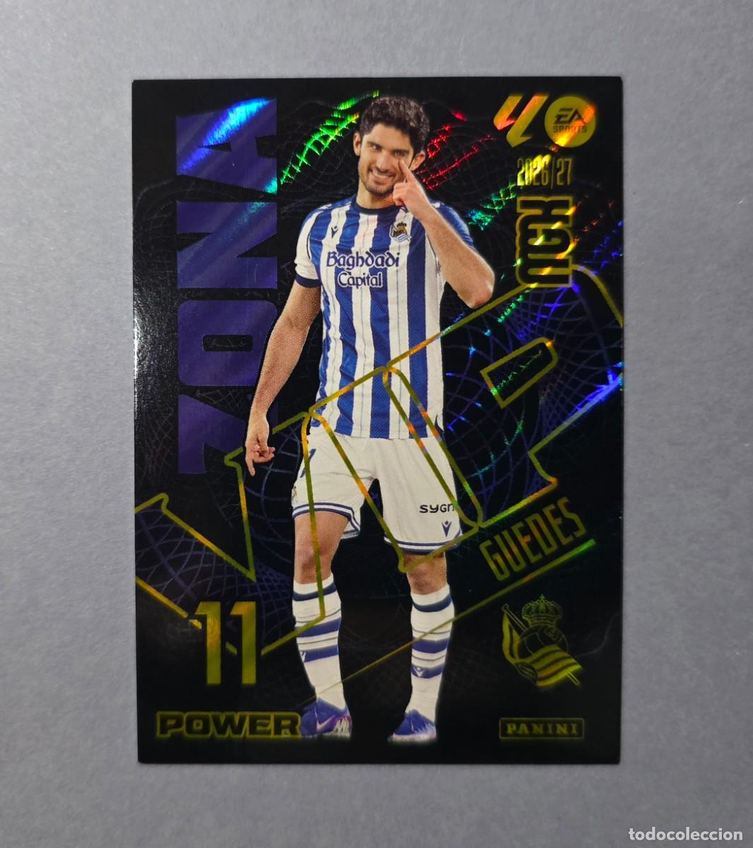 Cromos de f&uacute;tbol: 395P GUEDES (ZONA VIP POWER) - REAL SOCIEDAD - MEGACRACKS 2026-27 - MGK 26/27 (NUEVO)
