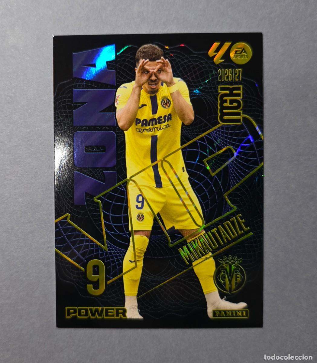Cromos de f&uacute;tbol: 402P MIKAUTADZE (ZONA VIP POWER) - VILLARREAL - MEGACRACKS 2026-27 - MGK 26/27 (NUEVO)