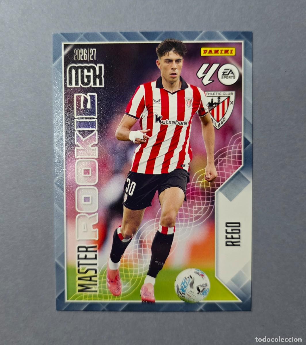 Cromos de f&uacute;tbol: 418 REGO (MASTER ROOKIE) - ATHLETIC BILBAO - MEGACRACKS 2026-27 - MGK 26/27 (NUEVO)