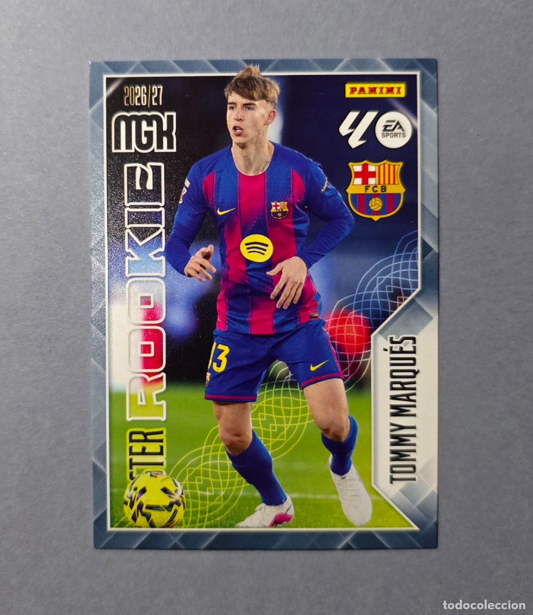 Cromos de f&uacute;tbol: 420 TOMMY MARQU&Eacute;S (MASTER ROOKIE) - BARCELONA - MEGACRACKS 2026-27 - MGK 26/27 (NUEVO)