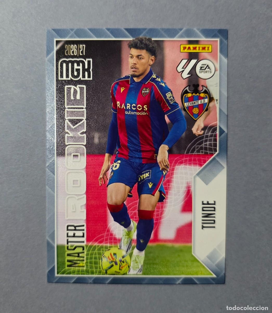 Cromos de f&uacute;tbol: 421 TUNDE (MASTER ROOKIE) - LEVANTE - MEGACRACKS 2026-27 - MGK 26/27 (NUEVO)