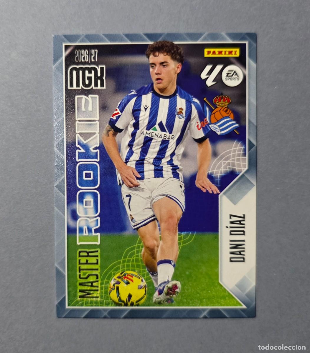 Cromos de f&uacute;tbol: 411 DANI D&Iacute;AZ (MASTER ROOKIE) - REAL SOCIEDAD - MEGACRACKS 2026-27 - MGK 26/27 (NUEVO)