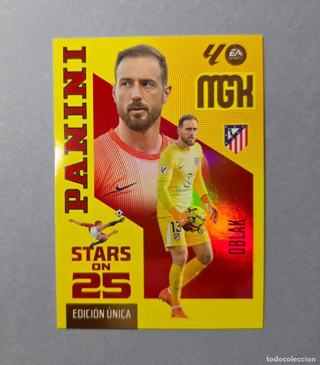 Cromos de f&uacute;tbol: 447 OBLAK (STARS ON 25) - ATL&Eacute;TICO MADRID - MEGACRACKS 2026-27 - MGK 26/27 (NUEVO)