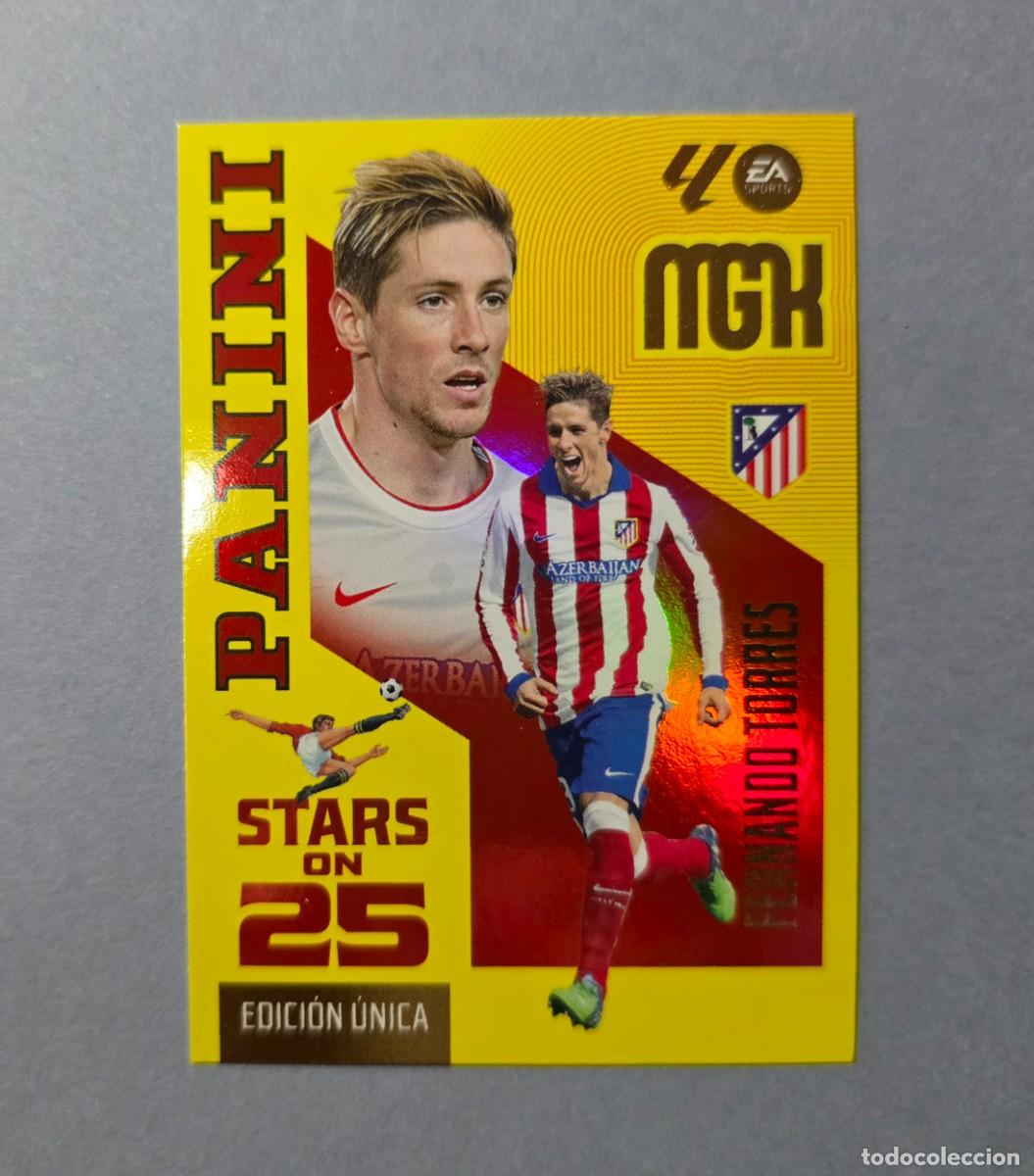 Cromos de f&uacute;tbol: 432 FERNANDO TORRES (STARS ON 25) - ATL&Eacute;TICO MADRID - MEGACRACKS 2026-27 - MGK 26/27 (NUEVO)