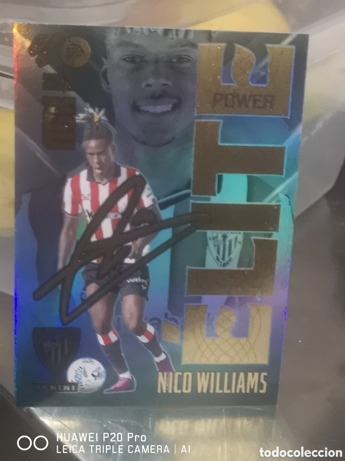 Cromos de f&uacute;tbol: NICO WILLIAMS &Eacute;LITE POWER 12P MEGACRACKS 2026 27 ATHLETIC BILBAO 2026 2027