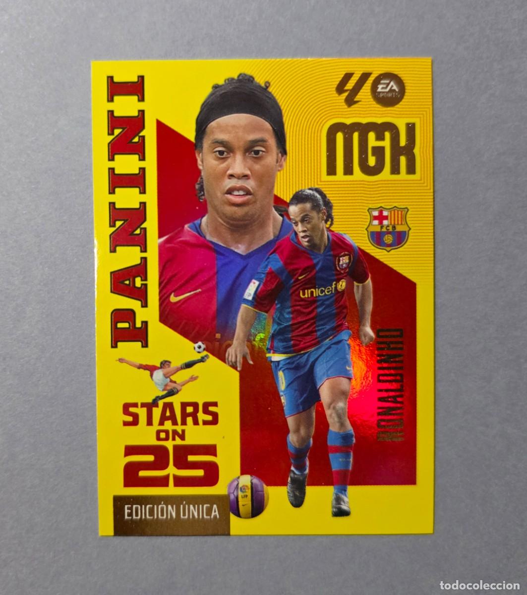 Cromos de f&uacute;tbol: 436 RONALDINHO (STARS ON 25) - BARCELONA - MEGACRACKS 2026-27 - MGK 26/27 (NUEVO)