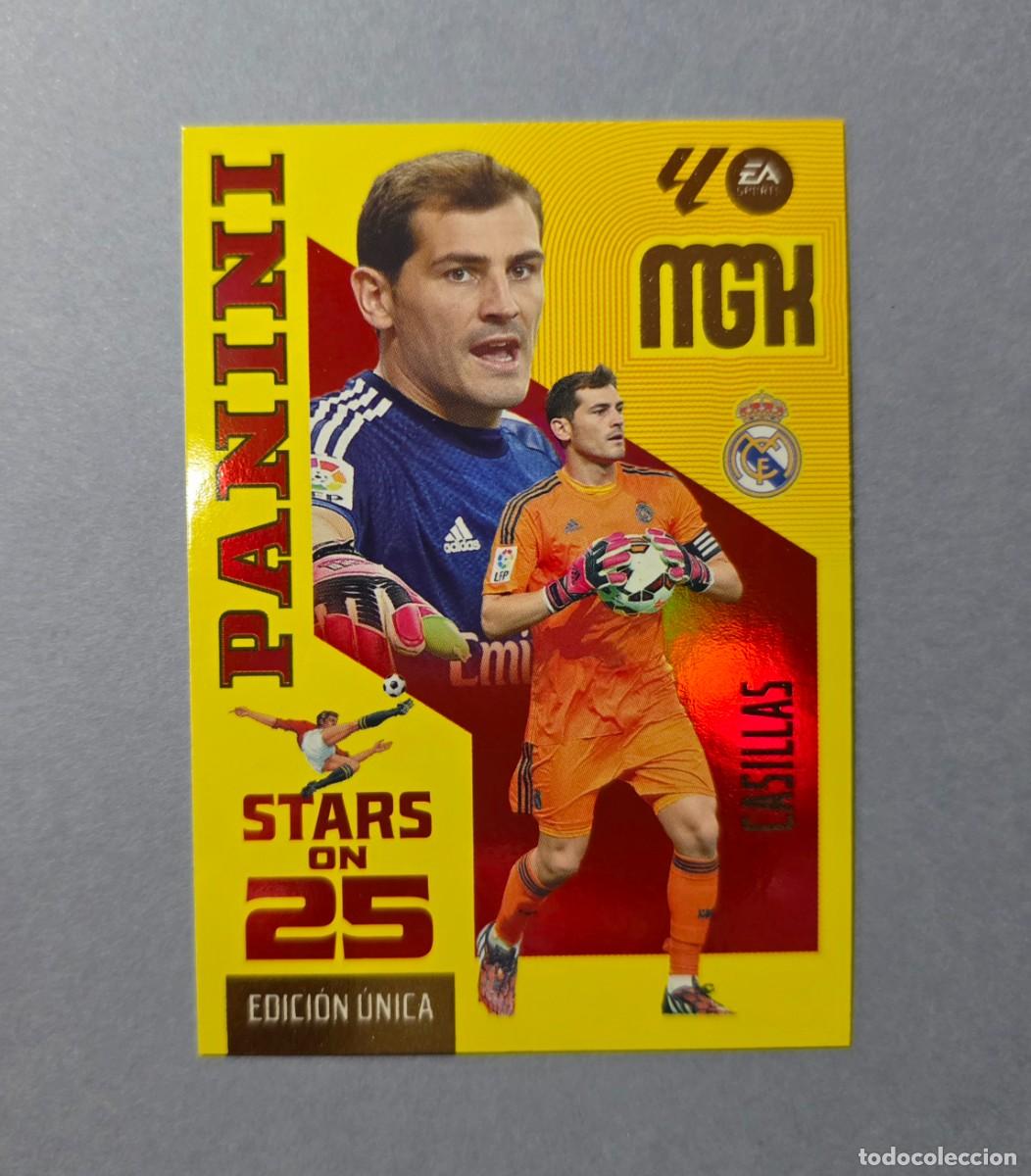 Cromos de f&uacute;tbol: 428 CASILLAS (STARS ON 25) - REAL MADRID - MEGACRACKS 2026-27 - MGK 26/27 (NUEVO)