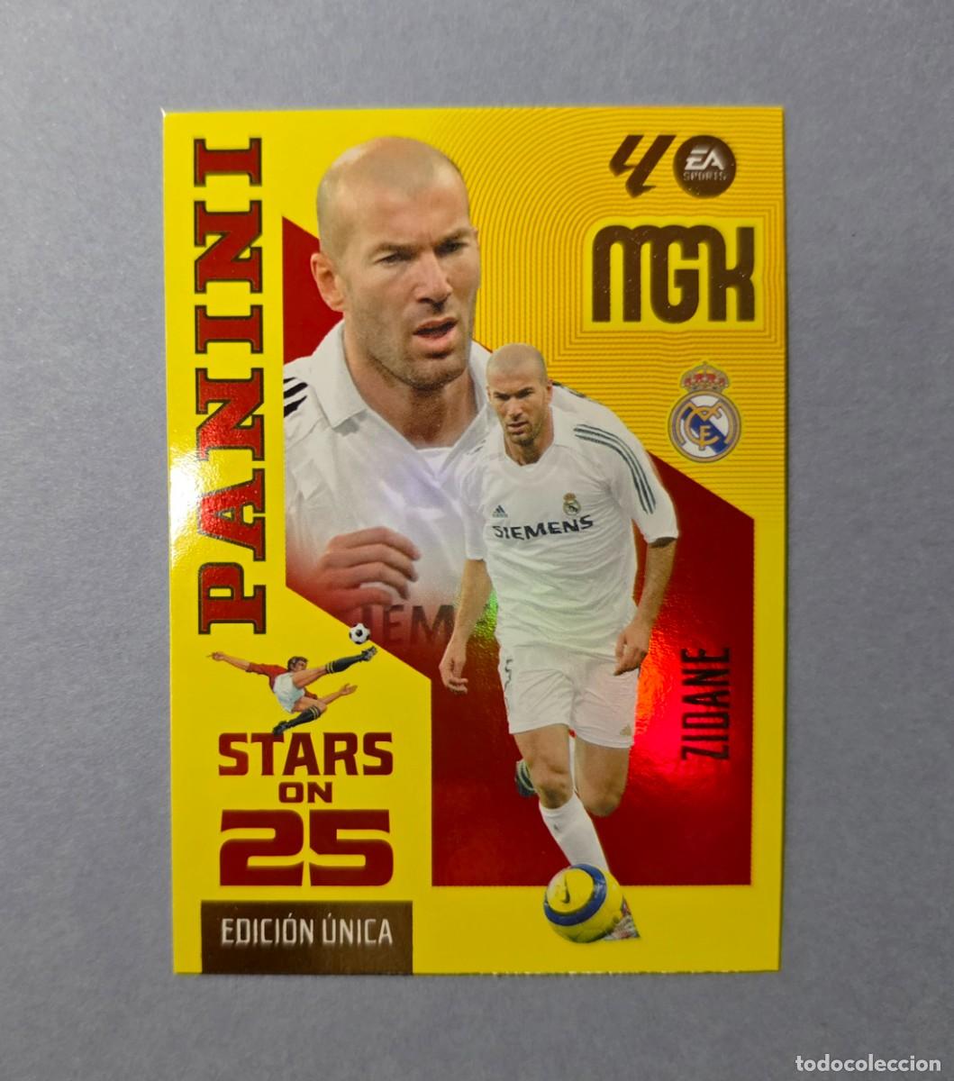 Cromos de f&uacute;tbol: 430 ZIDANE (STARS ON 25) - REAL MADRID - MEGACRACKS 2026-27 - MGK 26/27 (NUEVO)