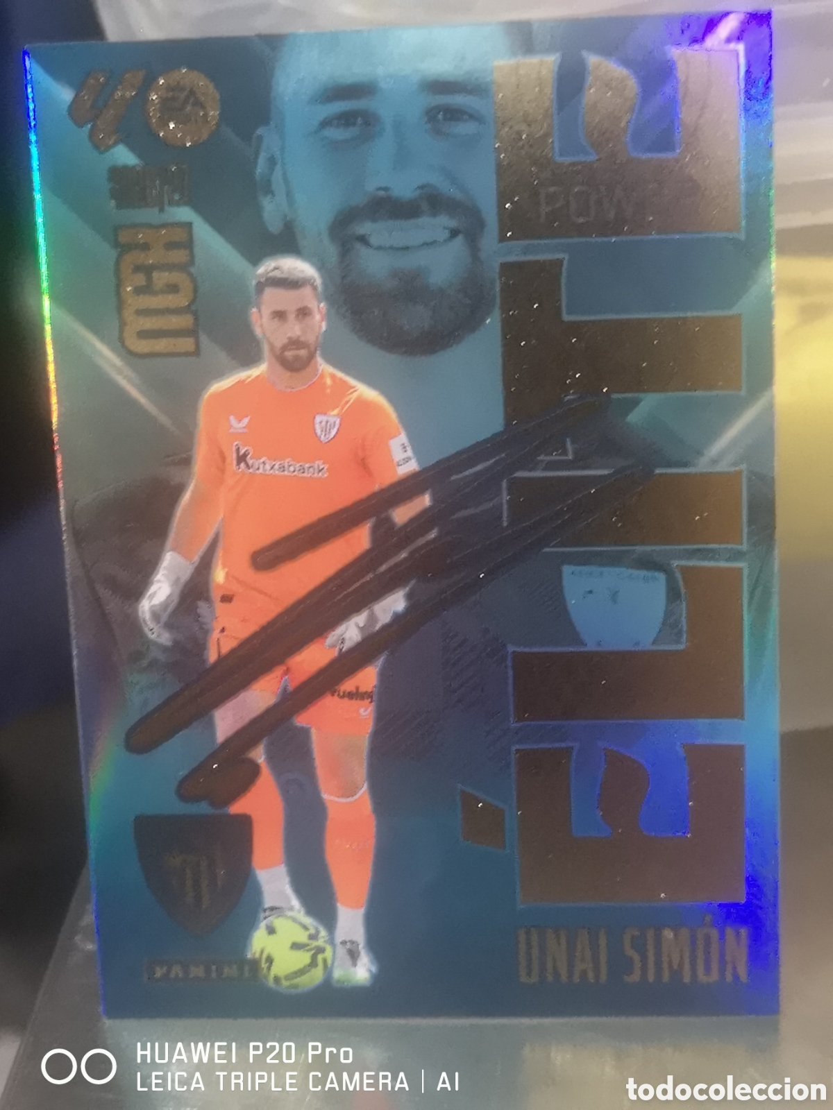Cromos de f&uacute;tbol: UNAI SIMON ELITE POWER 17P MEGACRACKS 2026 2027 ATHLETIC BILBAO 2026 27