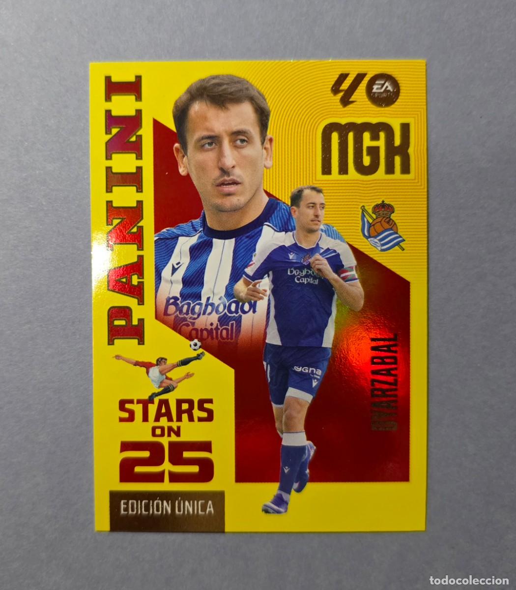 Cromos de f&uacute;tbol: 448 OYARZABAL (STARS ON 25) - REAL SOCIEDAD - MEGACRACKS 2026-27 - MGK 26/27 (NUEVO)