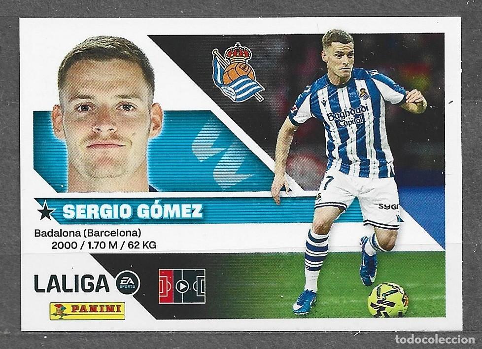 Cromos de f&uacute;tbol: Liga este 26/27 - Sergio G&oacute;mez - N&deg; 8 - Real Sociedad