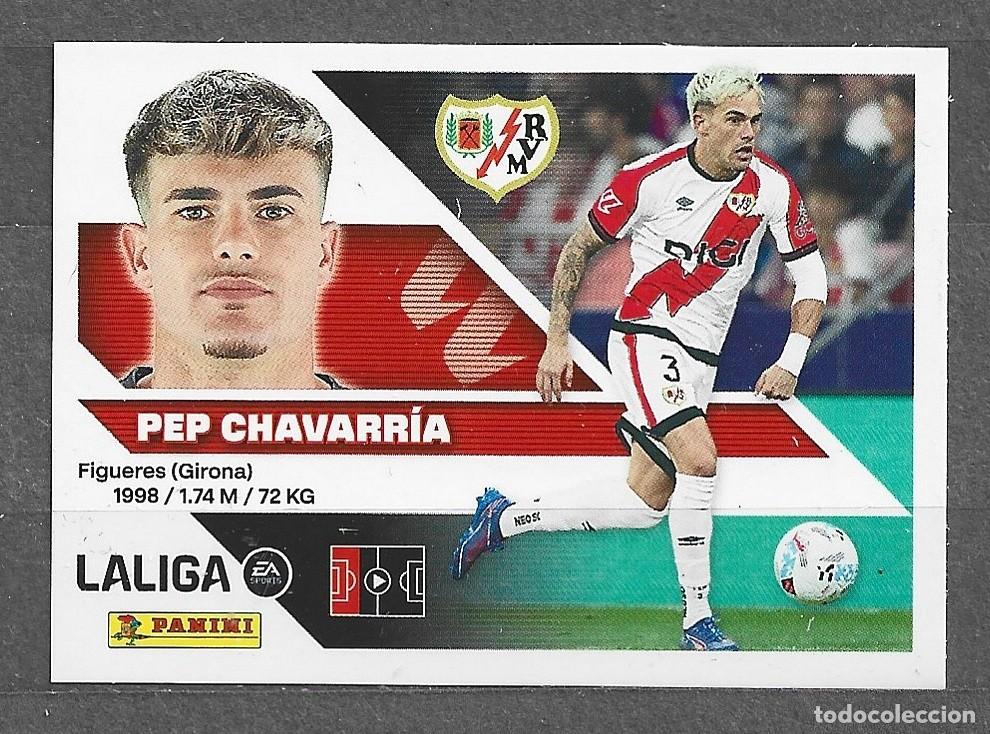 Cromos de f&uacute;tbol: Liga este 26/27 - Pep Chavarr&iacute;a - N&deg; 10 - Rayo Vallecano