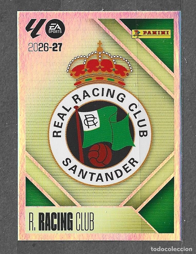 Cromos de f&uacute;tbol: Liga este 26/27 - Escudo - N&deg; 1 - R. Racing Club