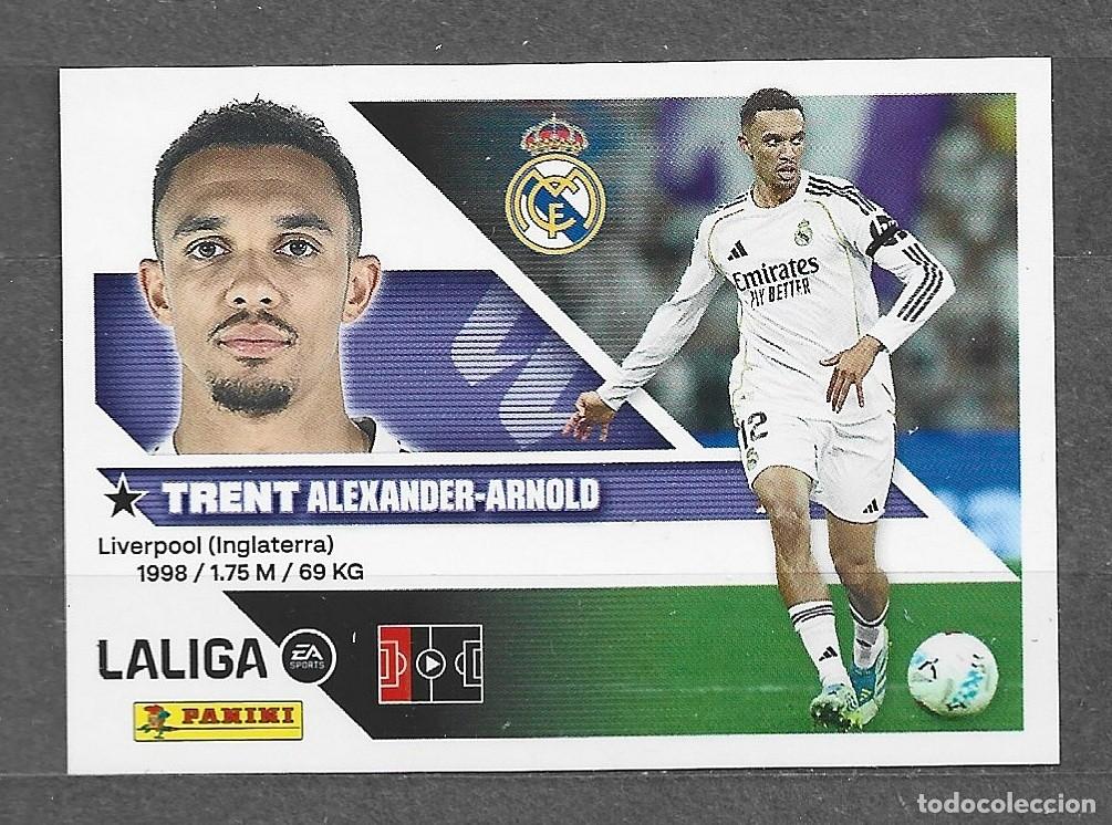 Cromos de f&uacute;tbol: Liga este 26/27 - Trent - N&deg; 5 - Real Madrid