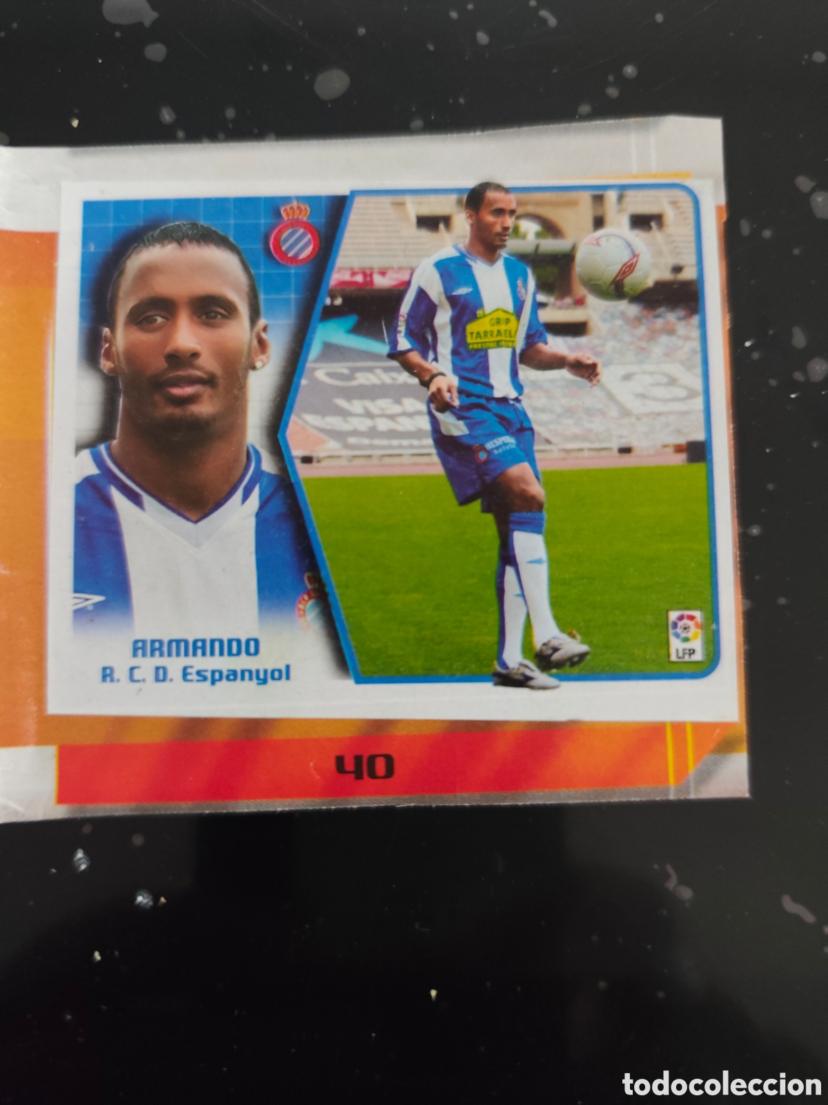 Cromos de f&uacute;tbol: Armando espa&ntilde;ol fichaje 40 este 2005-2006 recortado