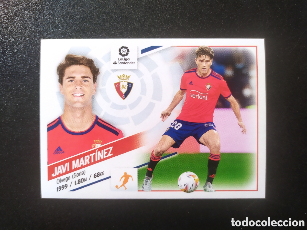Cromos de f&uacute;tbol: Liga este 2022 2023 22 23 panini Javi Mart&iacute;nez n&deg; 14 Osasuna