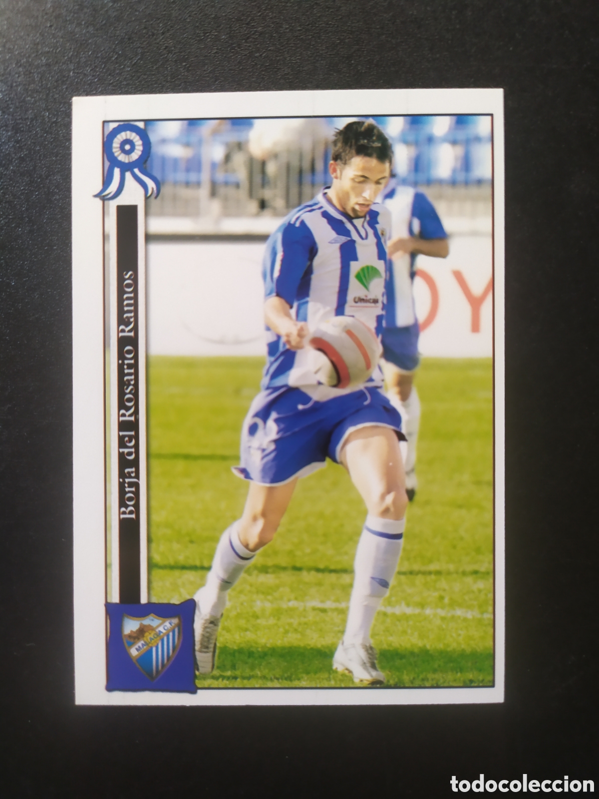 Cromos de f&uacute;tbol: Mundicromo fichas Liga 2005 2006 05 06 Borja n&deg; 970 M&aacute;laga B