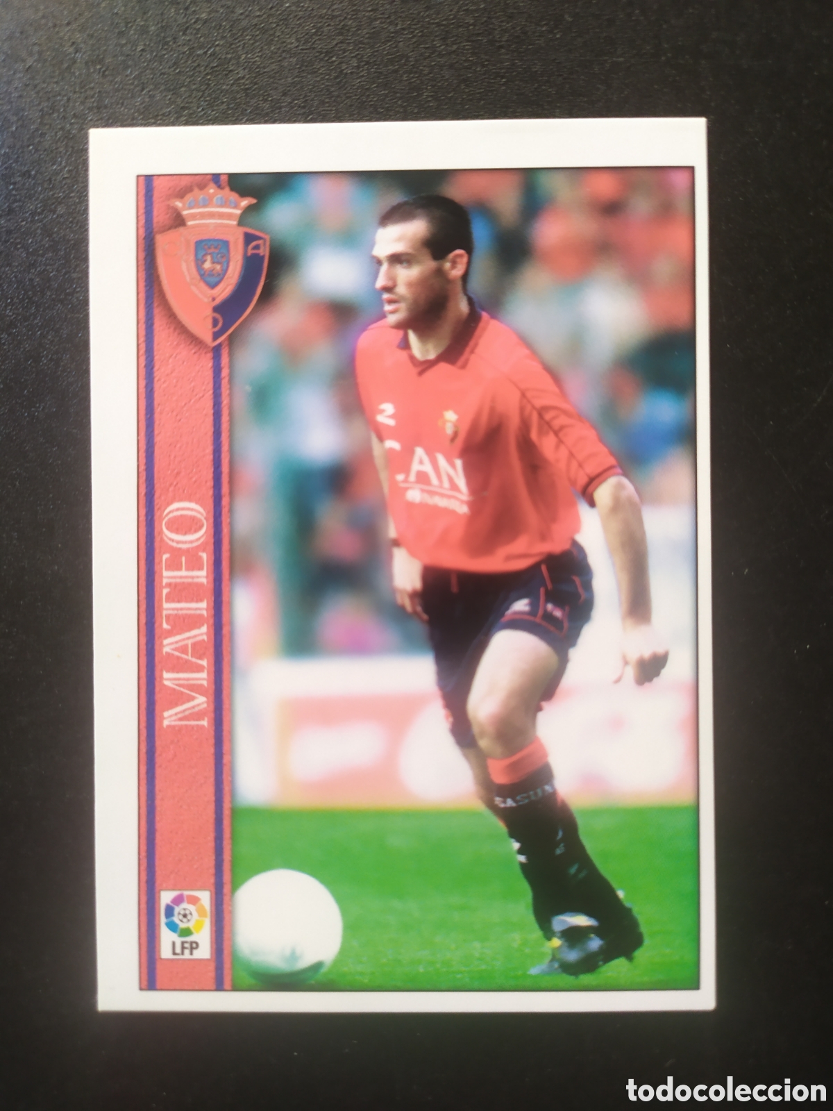 Cromos de f&uacute;tbol: Mundicromo fichas liga 2000 2001 00 01 Mateo n&deg; 386 Osasuna