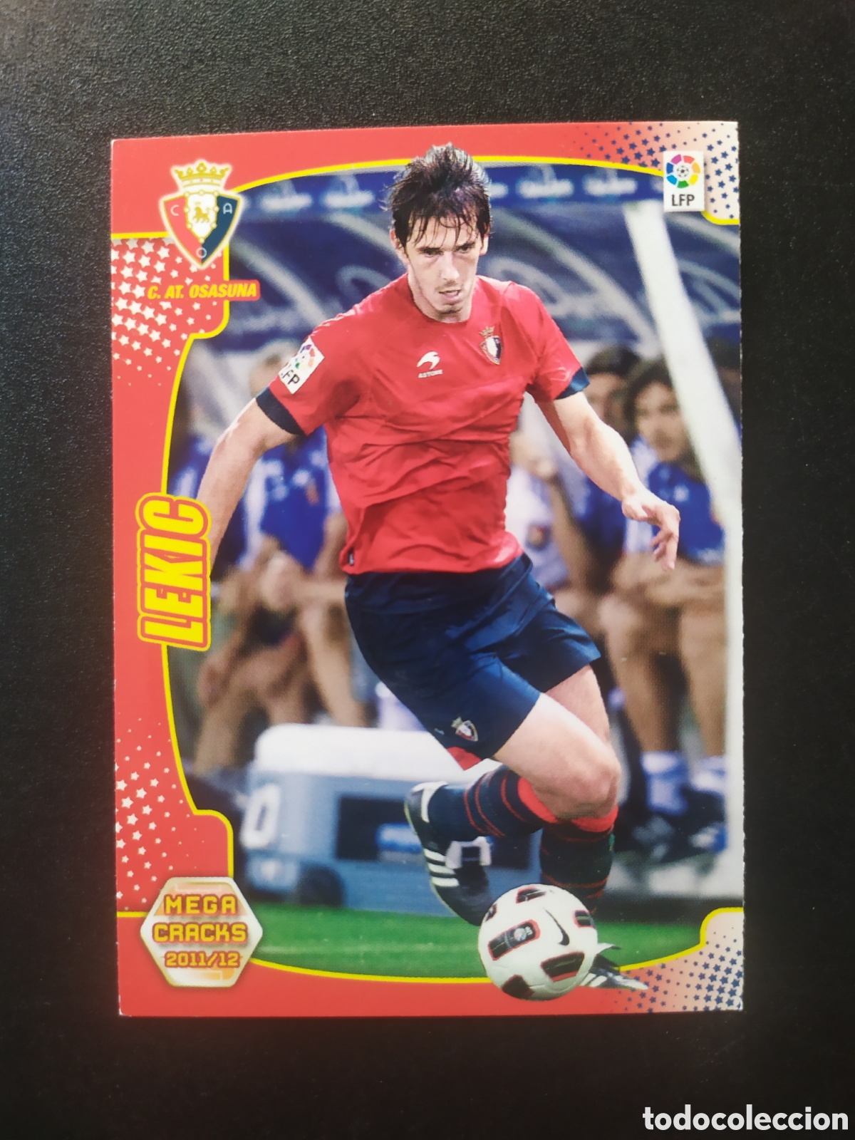 Cromos de f&uacute;tbol: Megacracks 2011 2012 11 12 panini Lekic n&ordm; 215 Osasuna