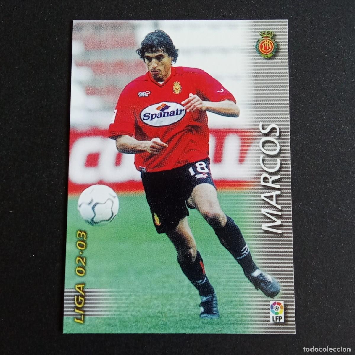 Cromos de f&uacute;tbol: 189 MARCOS MALLORCA LIGA 2002 2003 02 03 MEGAFICHAS PANINI