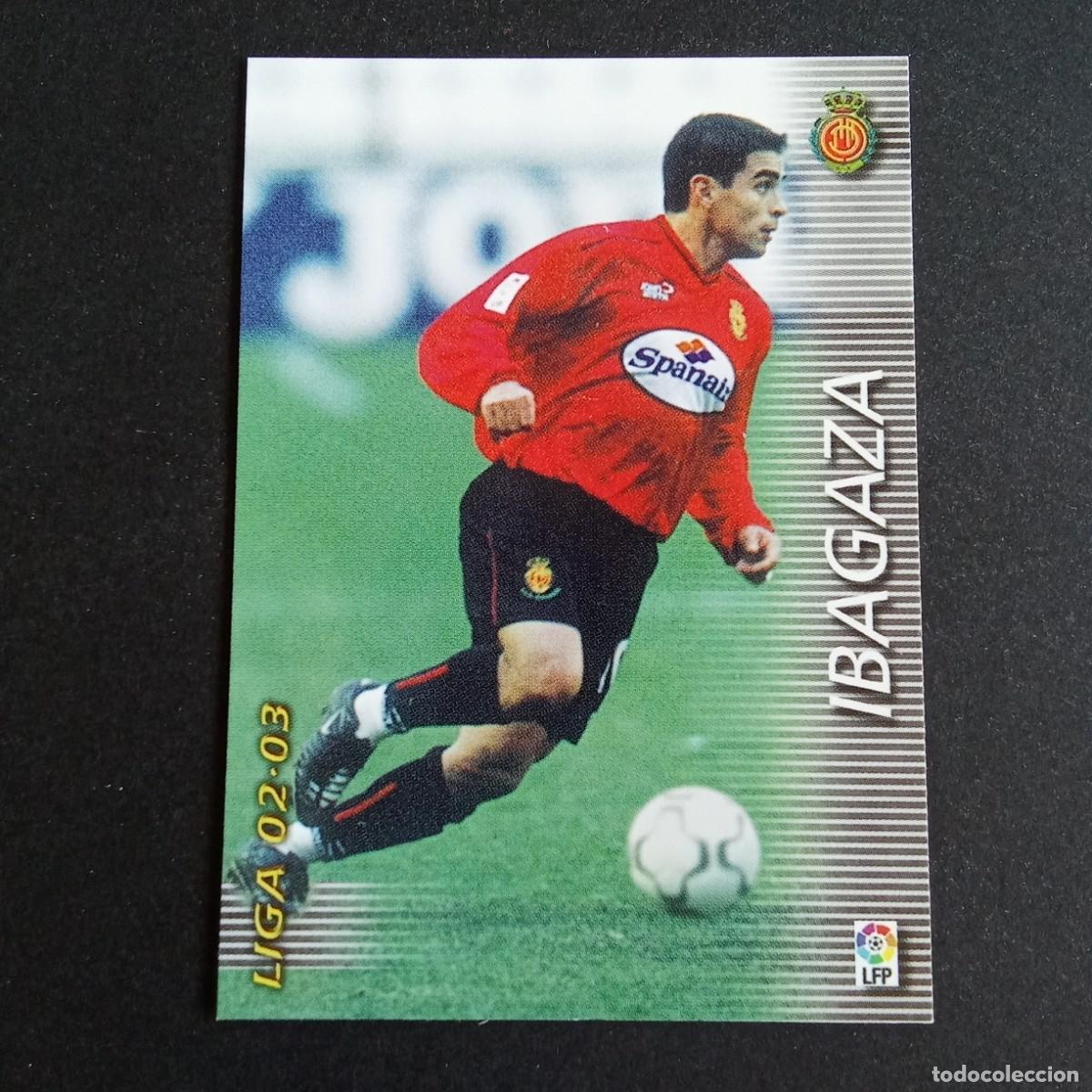 Cromos de f&uacute;tbol: 195 IBAGAZA MALLORCA LIGA 2002 2003 02 03 MEGAFICHAS PANINI