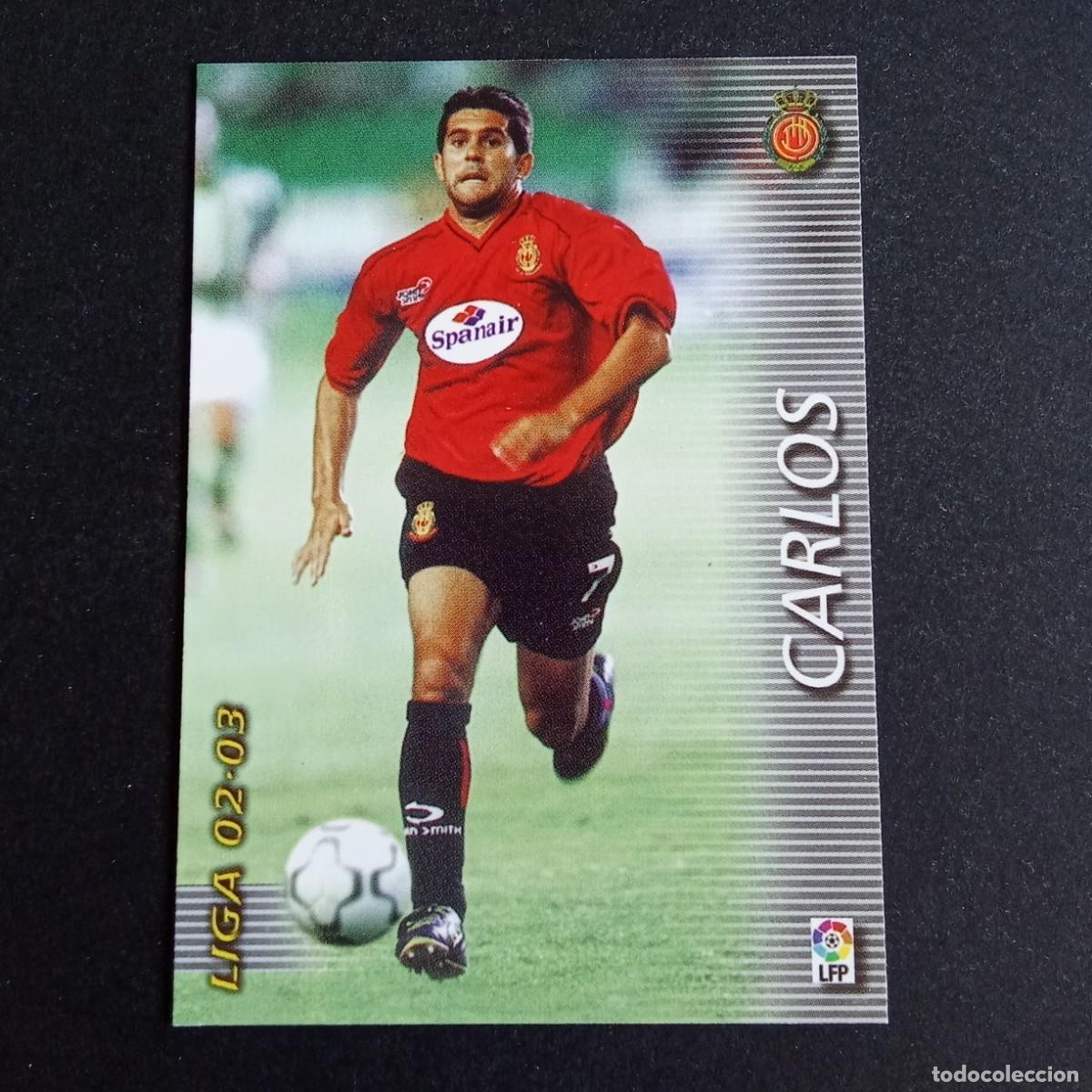 Cromos de f&uacute;tbol: 197 CARLOS MALLORCA LIGA 2002 2003 02 03 MEGAFICHAS PANINI
