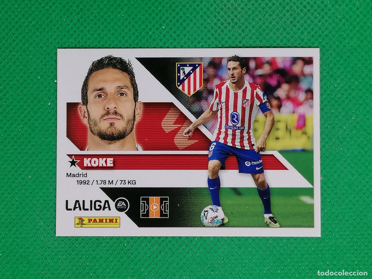 Cromos de f&uacute;tbol: 11 KOKE ATLETICO DE MADRID ⚽ PANINI LIGA ESTE 26 27 2026 2027 ⚽