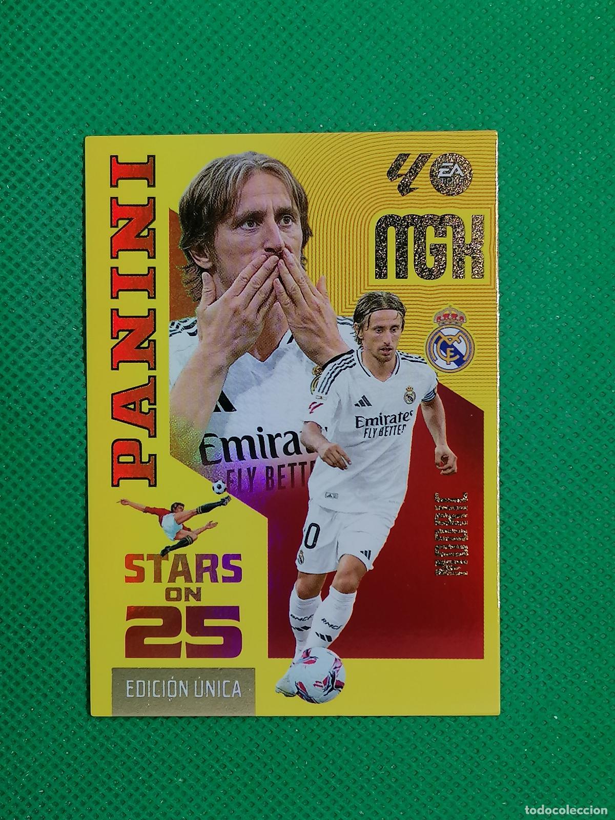 Cromos de f&uacute;tbol: 445 MODRIC REAL MADRID STARS ON 25 EDICION UNICA ⚽ MEGACRACKS LIGA 2026 2027 26 27 ⚽