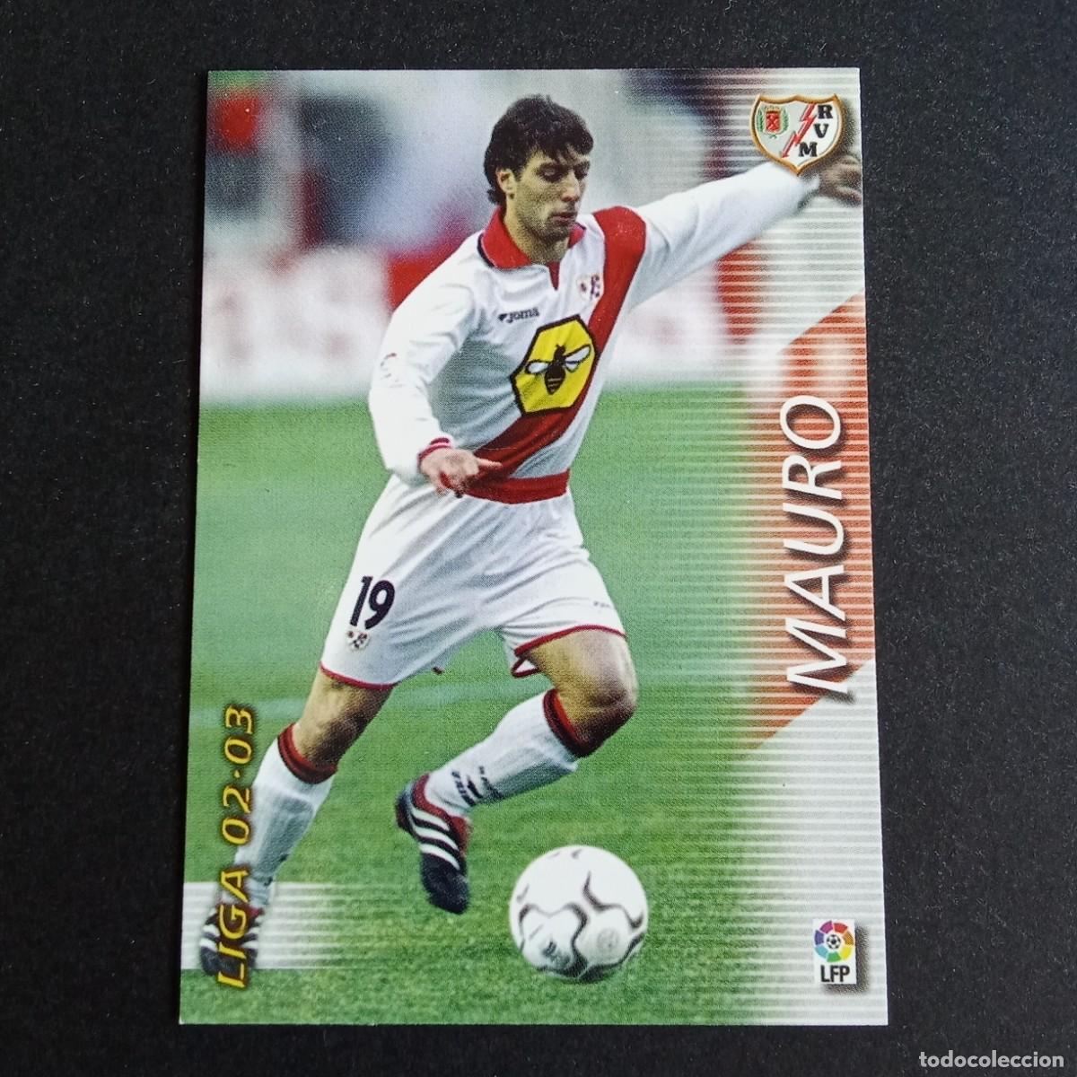 Cromos de f&uacute;tbol: 237 MAURO RAYO VALLECANO LIGA 2002 2003 02 03 MEGAFICHAS PANINI