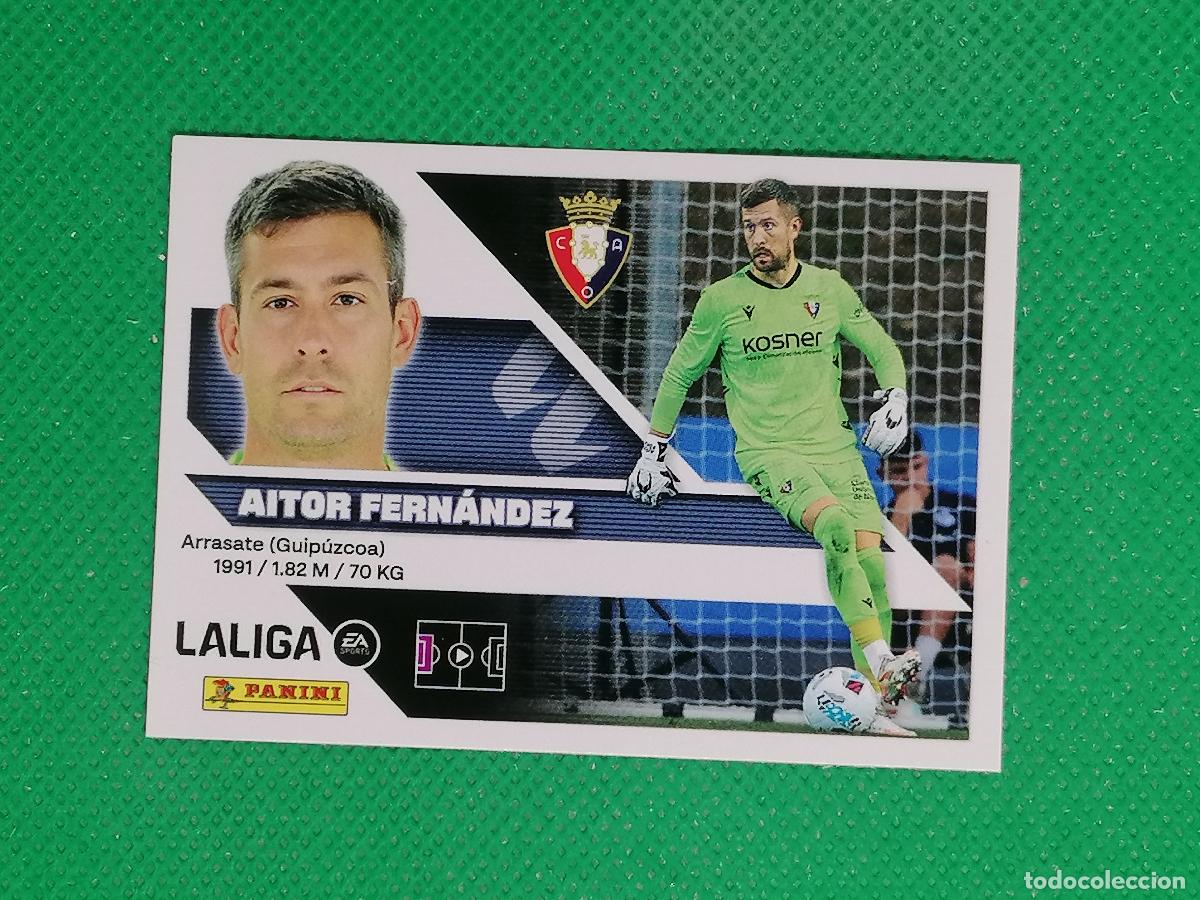 Cromos de f&uacute;tbol: 4 AITOR FERNANDEZ OSASUNA ⚽ PANINI LIGA ESTE 26 27 2026 2027 ⚽
