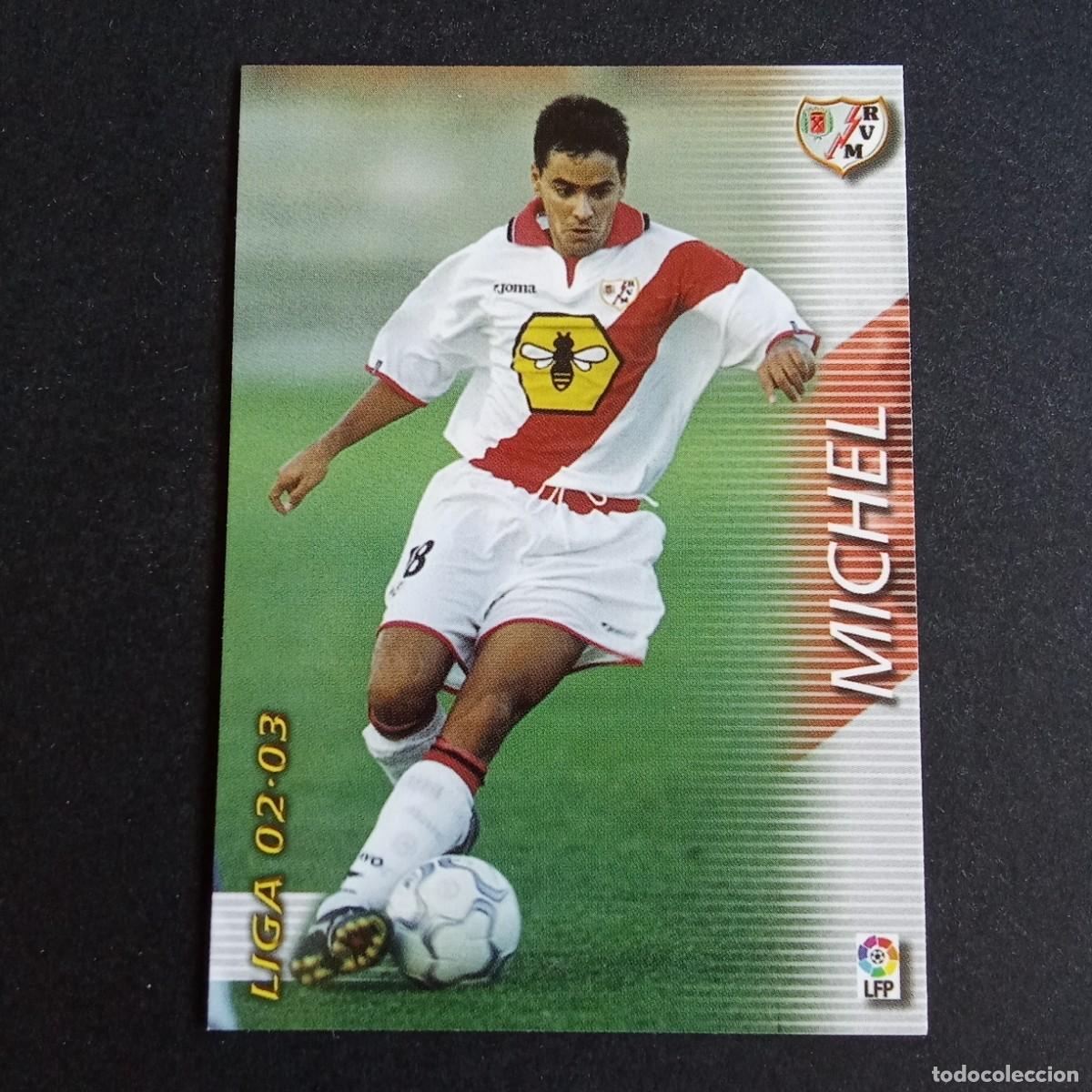 Cromos de f&uacute;tbol: 247 MICHEL RAYO VALLECANO LIGA 2002 2003 02 03 MEGAFICHAS PANINI