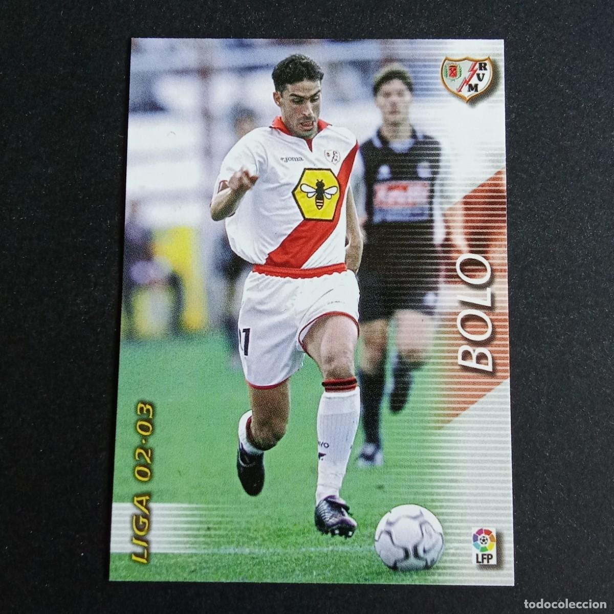 Cromos de f&uacute;tbol: 251 BOLO RAYO VALLECANO LIGA 2002 2003 02 03 MEGAFICHAS PANINI