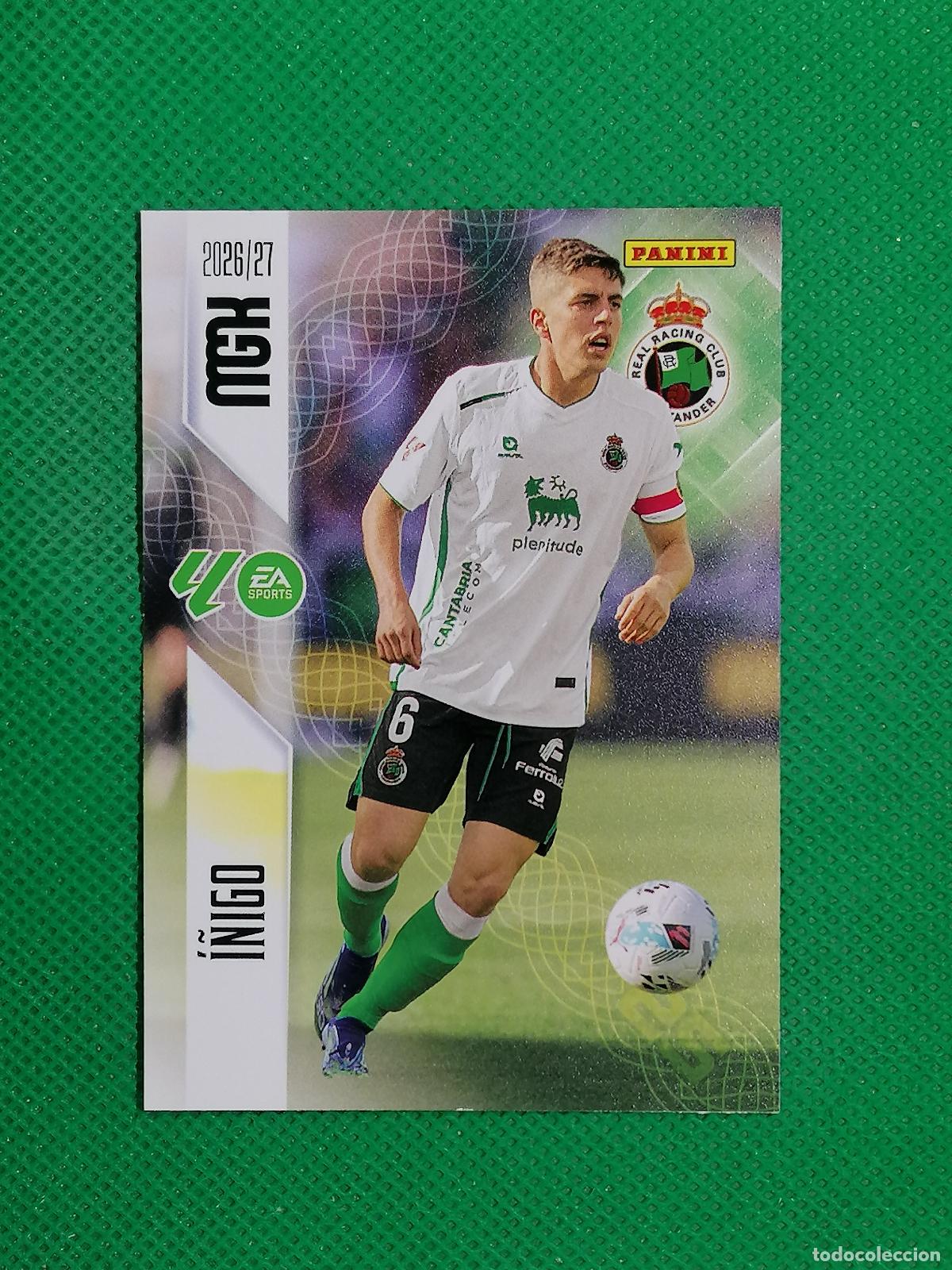Cromos de f&uacute;tbol: 282 I&Ntilde;IGO RACING DE SANTANDER ⚽ MEGACRACKS LIGA 2026 2027 26 27 ⚽