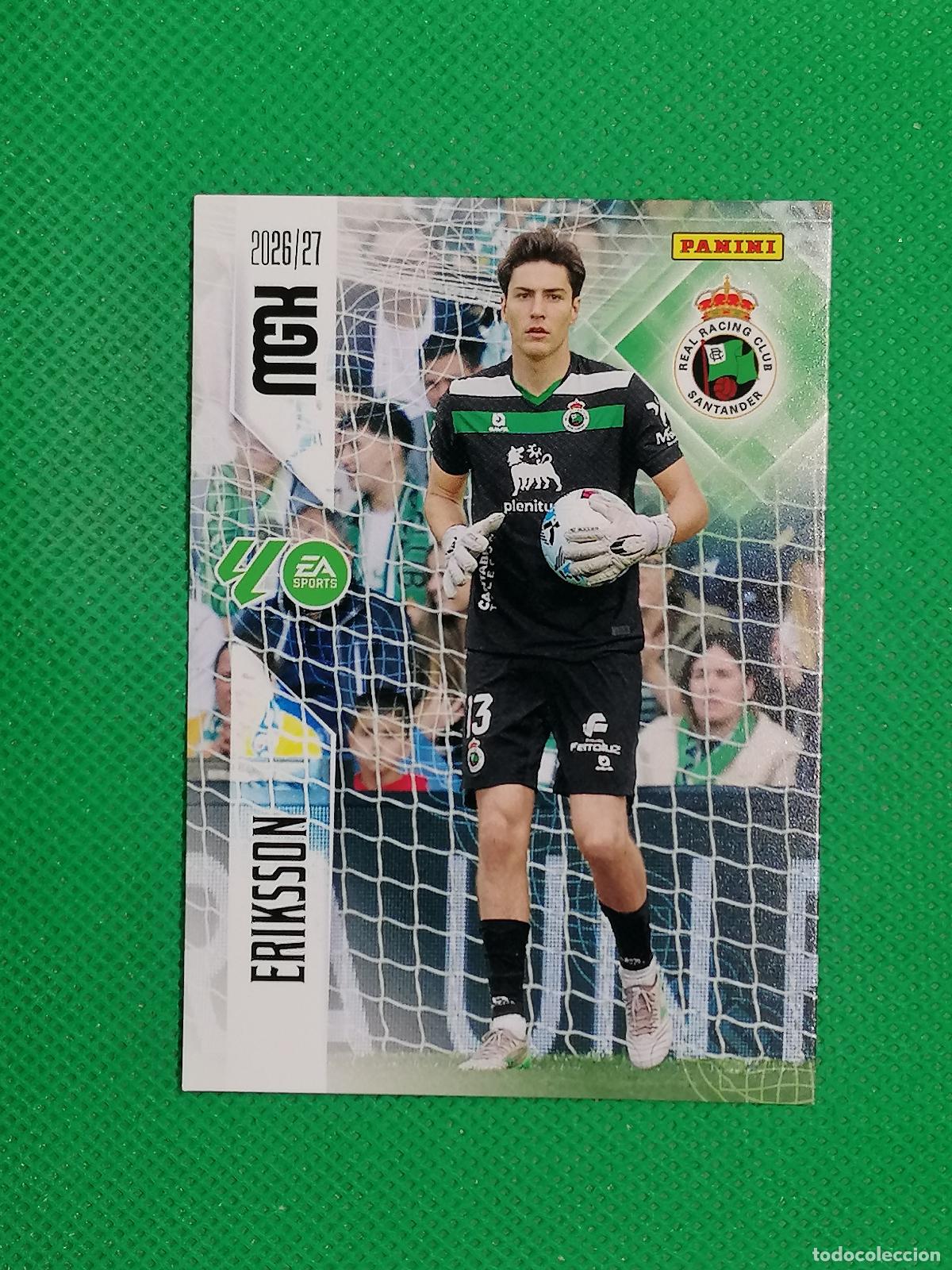 Cromos de f&uacute;tbol: 273 ERIKSSON RACING DE SANTANDER ⚽ MEGACRACKS LIGA 2026 2027 26 27 ⚽