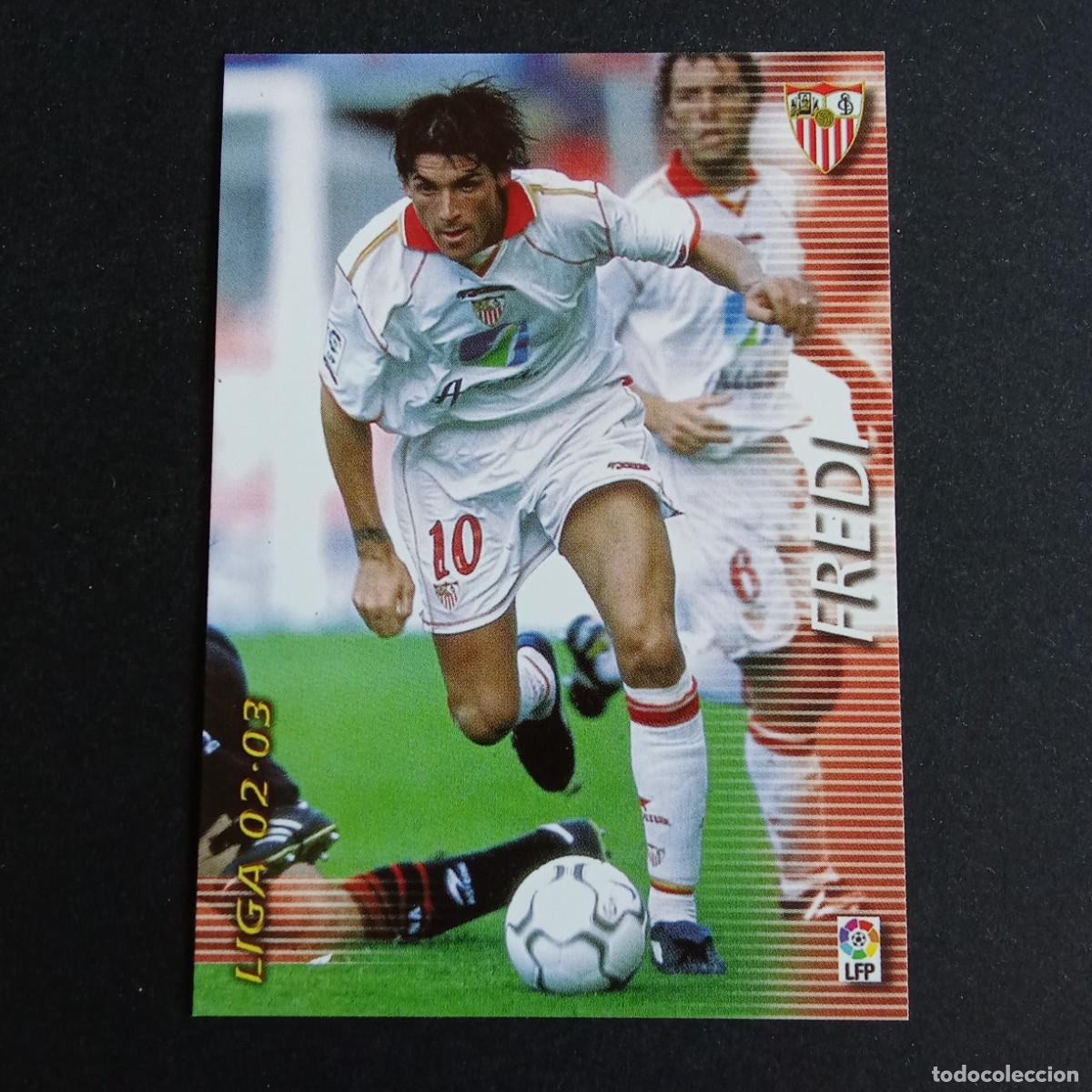 Cromos de f&uacute;tbol: 283 FREDI SEVILLA LIGA 2002 2003 02 03 MEGAFICHAS PANINI