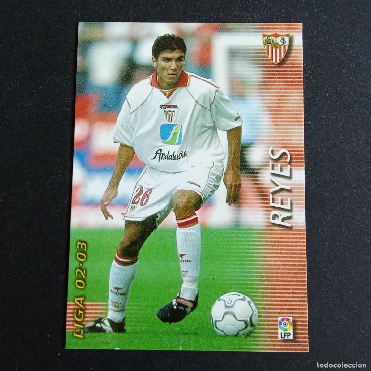 Cromos de f&uacute;tbol: 286 REYES SEVILLA LIGA 2002 2003 02 03 MEGAFICHAS PANINI