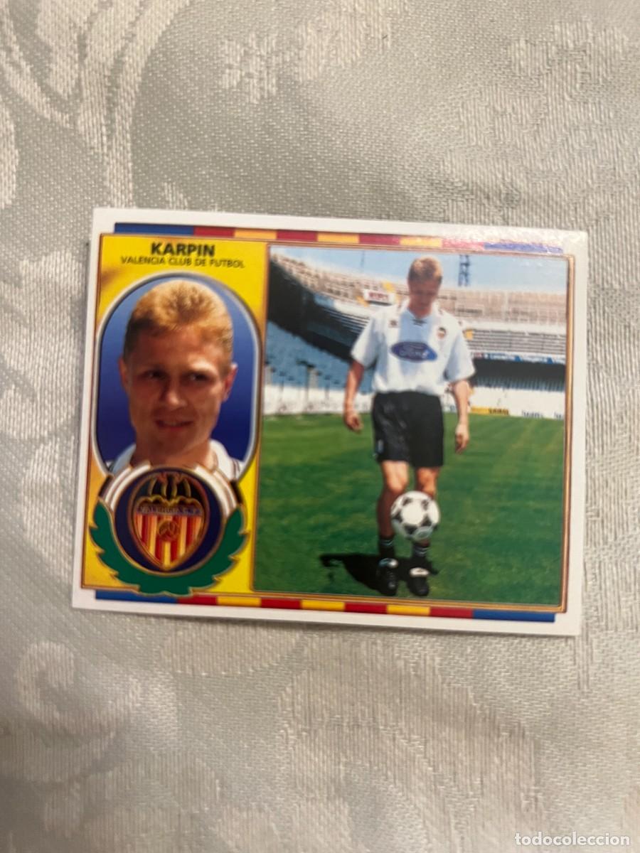 Figurine di Calcio: KARPIN VALENCIA SIN PEGAR EDICIONES ESTE 1996-97